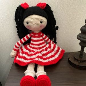 Beautiful handmade doll ( Amigurumi)